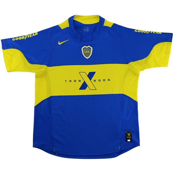 Tailandia Camiseta Boca Juniors 1ª Kit Retro 2005 Azul